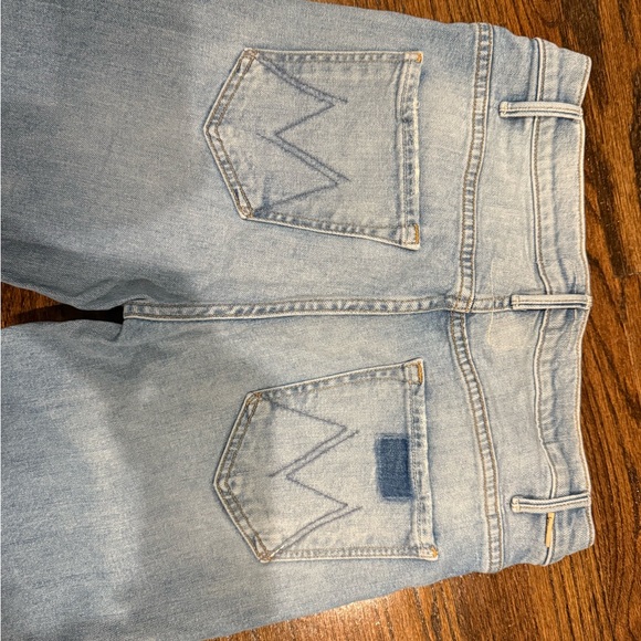 MOTHER The Hustler Ankle Undone Hem Jeans - Picture 3 of 5